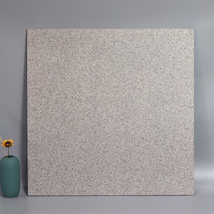 telha de pavimentação rústica branca do terraço da porcelana de 60x60cm Gray Small Pots Anti Skid