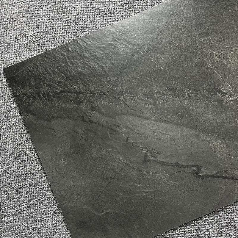 Deslize não Matt 60 x 120 azulejos vitrificados Grey For Living Room Floor escuro rústico