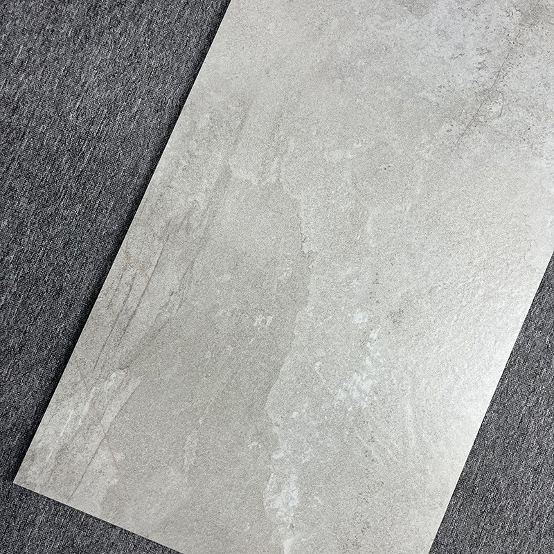 1200x600 Textured a parede telha o desgaste da sala de visitas - semi Matt Gray Wabi Sabi Rustic resistente