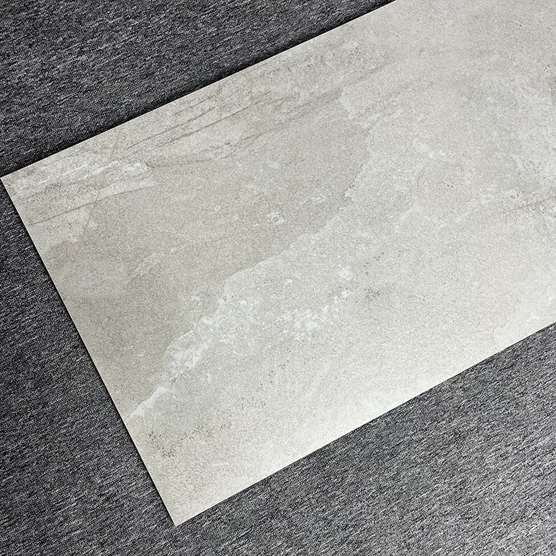 1200x600 Textured a parede telha o desgaste da sala de visitas - semi Matt Gray Wabi Sabi Rustic resistente