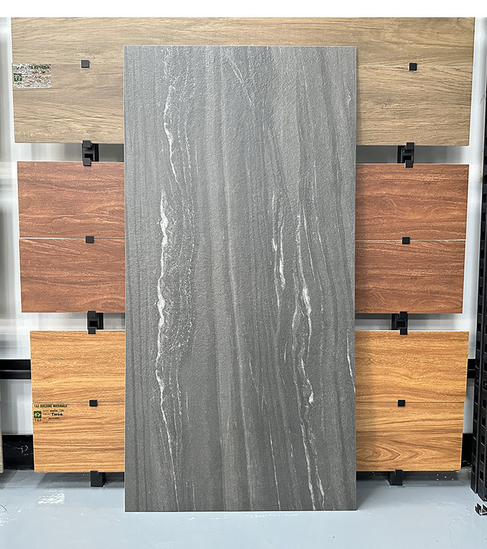 De Grey Living Room Rustic Porcelain de assoalho da telha telha Matte Finished do deslizamento não