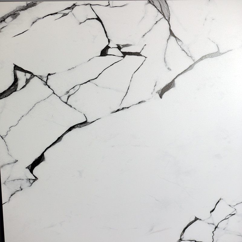 parede do banheiro da casa de 60x120cm Matt Marble Porcelain Floor Tile e telha de assoalho modernas brancas