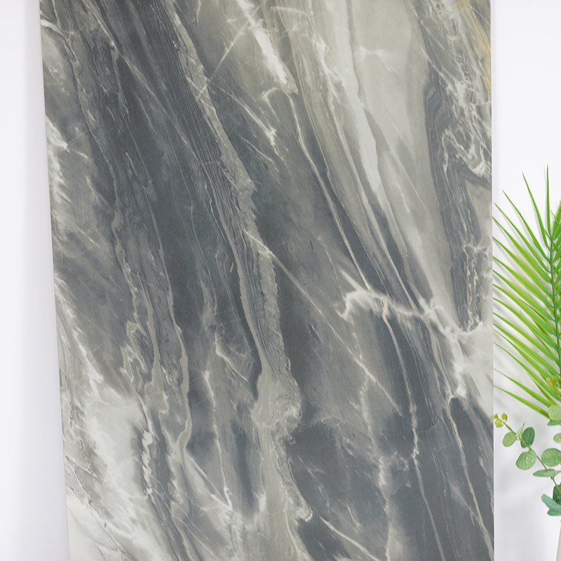 telhas do assoalho e da parede do banheiro de 600*1200mm Grey Marble Floor Tiles For