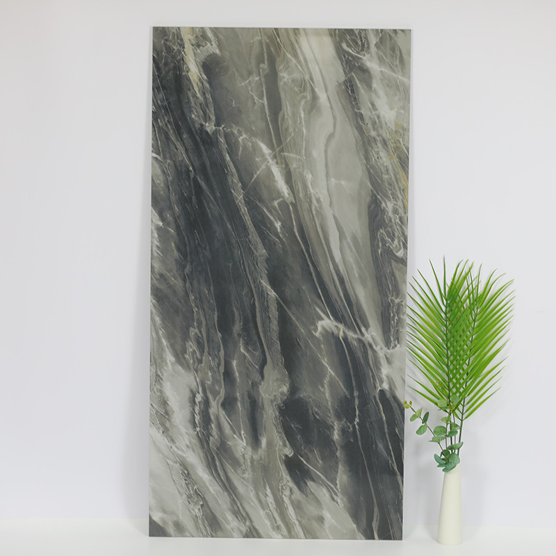 telhas do assoalho e da parede do banheiro de 600*1200mm Grey Marble Floor Tiles For