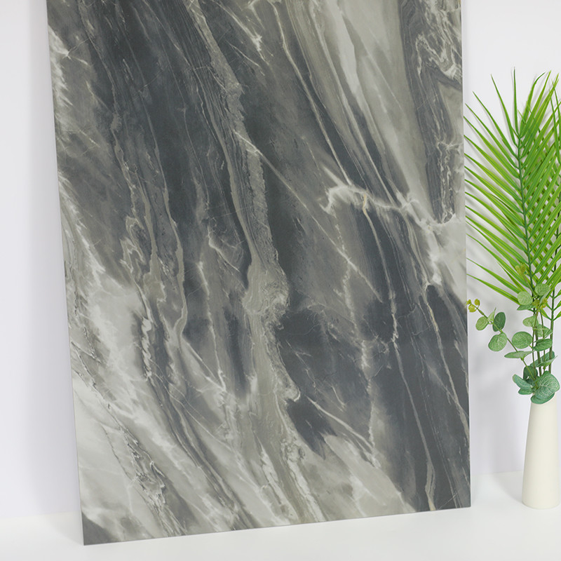 telhas do assoalho e da parede do banheiro de 600*1200mm Grey Marble Floor Tiles For