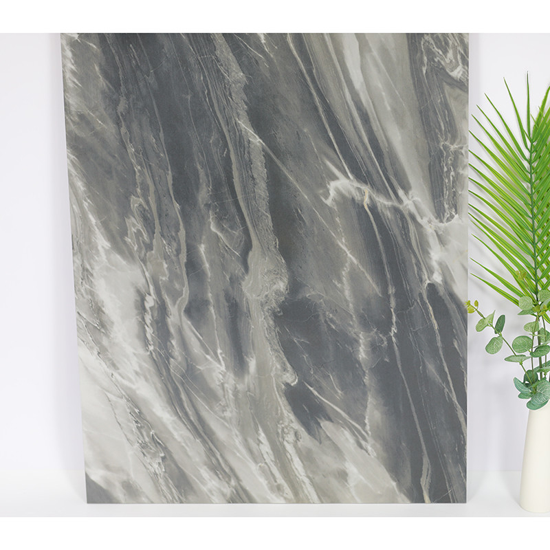 telhas do assoalho e da parede do banheiro de 600*1200mm Grey Marble Floor Tiles For
