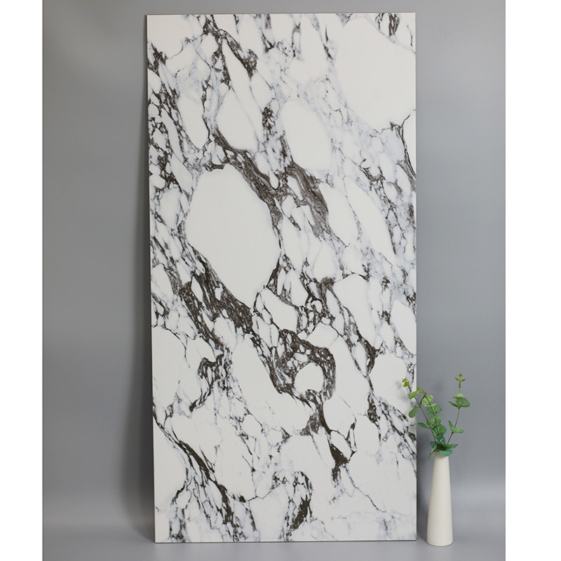 Deslize não a telha branca de Matte Glazed Marble Porcelain Floor da telha de assoalho da porcelana