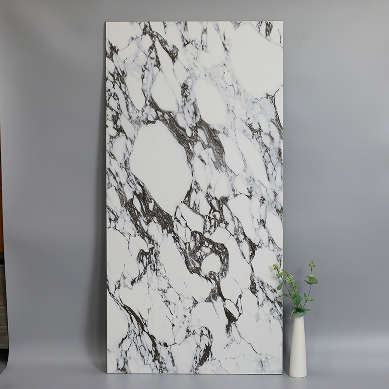 Deslize não a telha branca de Matte Glazed Marble Porcelain Floor da telha de assoalho da porcelana