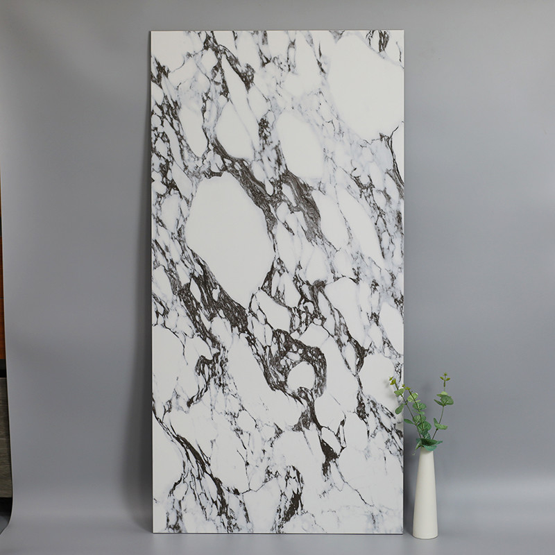 Deslize não a telha branca de Matte Glazed Marble Porcelain Floor da telha de assoalho da porcelana