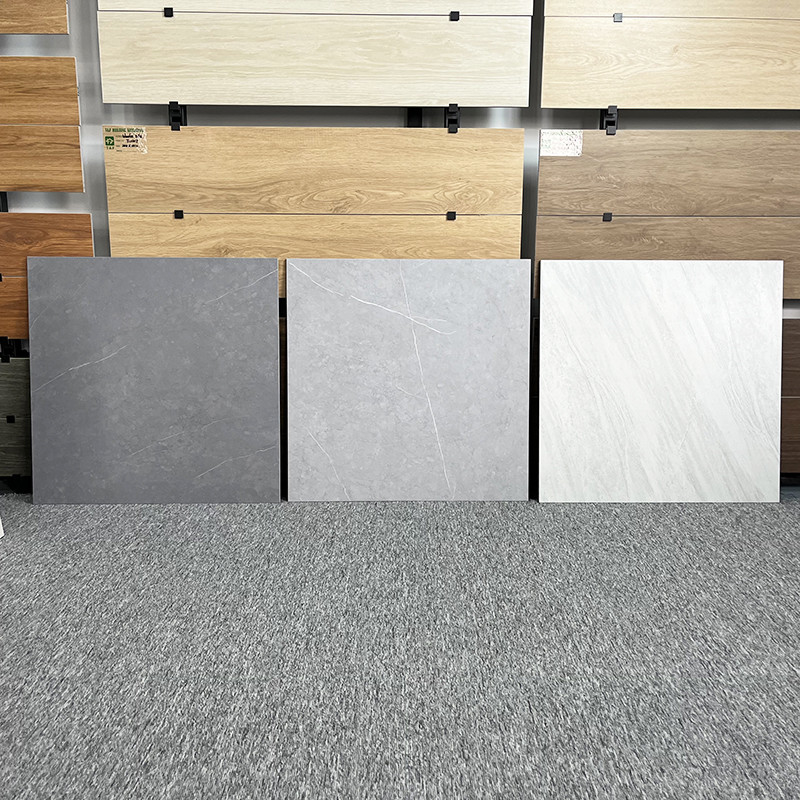 A telha nova da sala de visitas do estilo para o assoalho 60x60, desliza não Matte Porcelain Rustic Floor Tiles