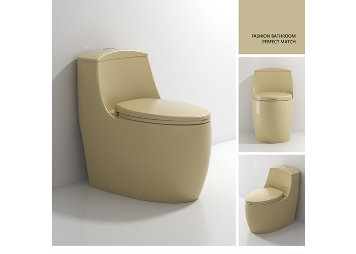 Branco vitrificado um mercadoria sanitário cerâmico da bacia de toalete S da parte da armadilha nivelada dupla do Wc