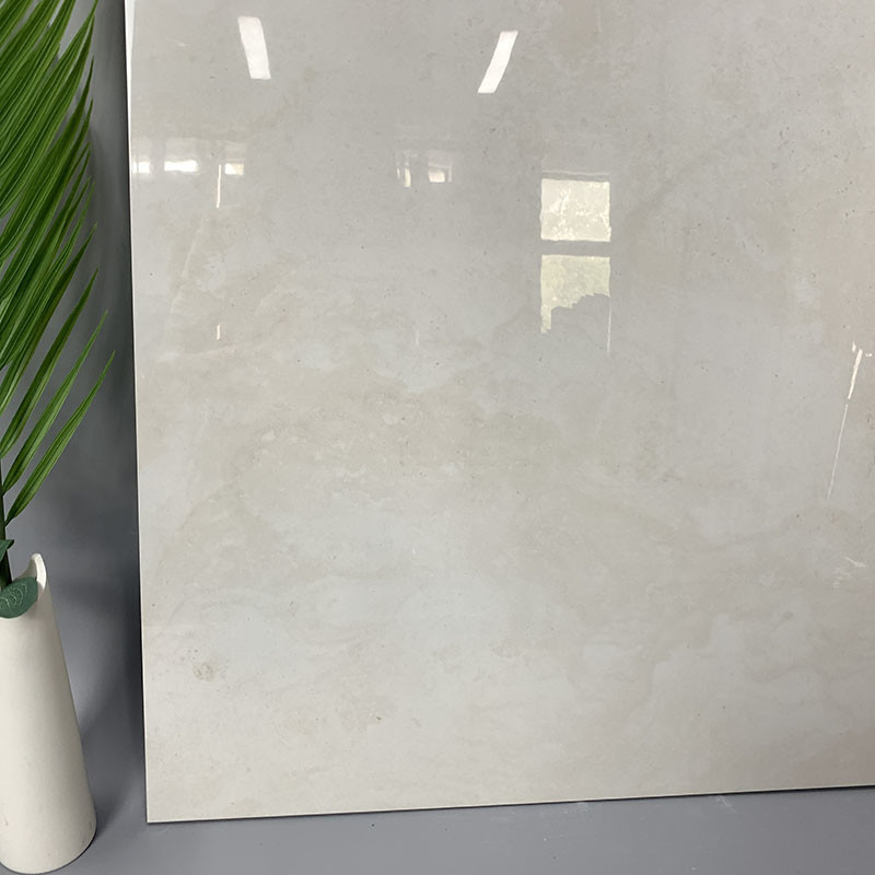 o corpo que completo de 600x600mm a cor branca lustrou a parede de pavimentação de mármore vitrificada telha o anti deslizamento