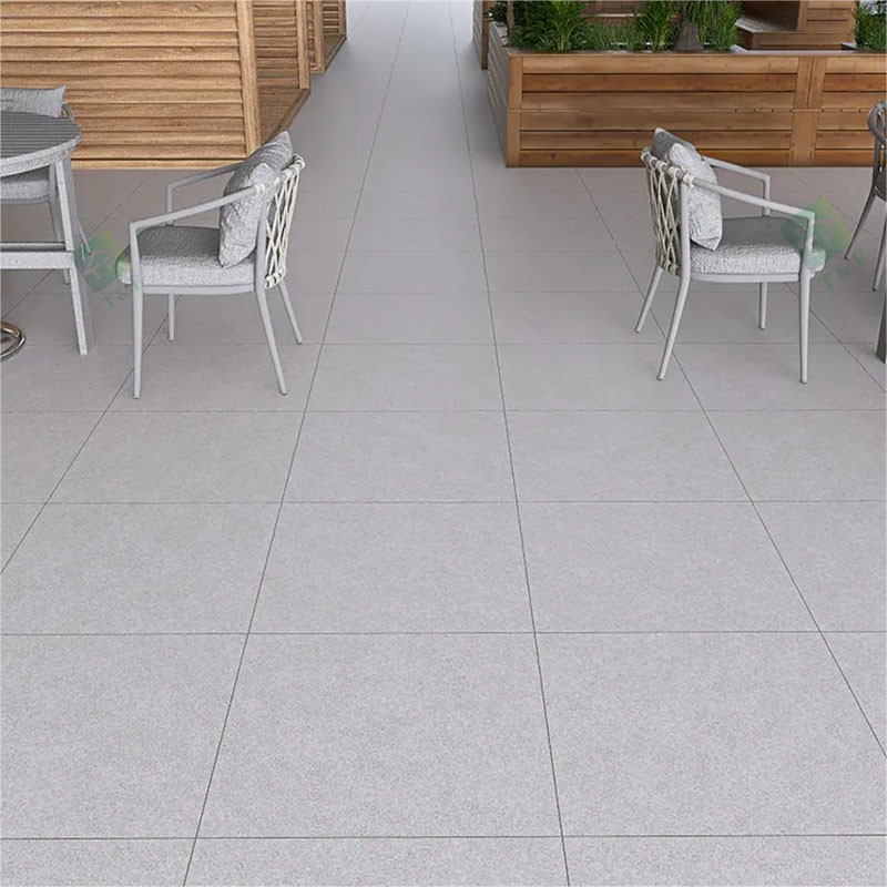 o deslizamento Matte Finished Exterior Garden Pavers áspero de 600*600mm não telha o assoalho da porcelana