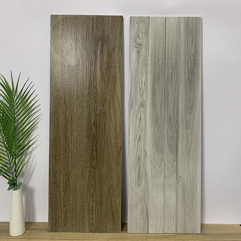 telhas de assoalho rústicas de Matte Finished Modern Porcelain Wooden do anti deslizamento de 150*900mm