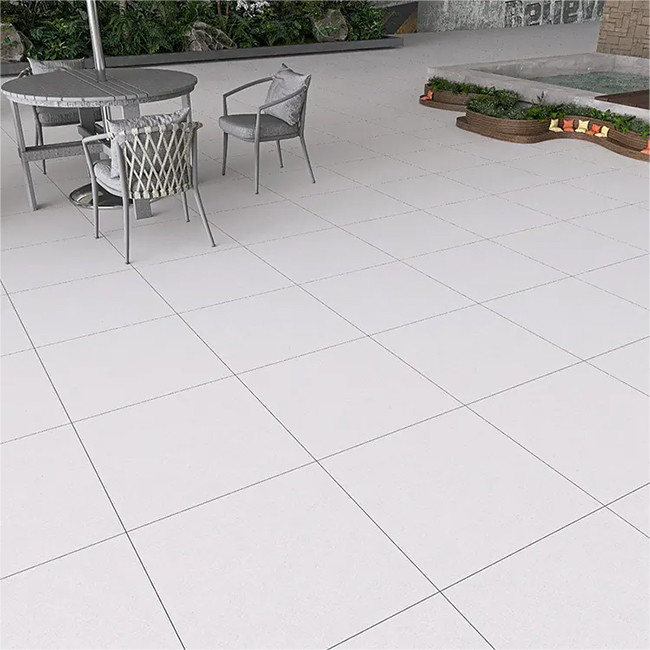 Do cinza R12 Matte Surface Rustic Outdoor Porcelain de assoalho da telha deslizamento não