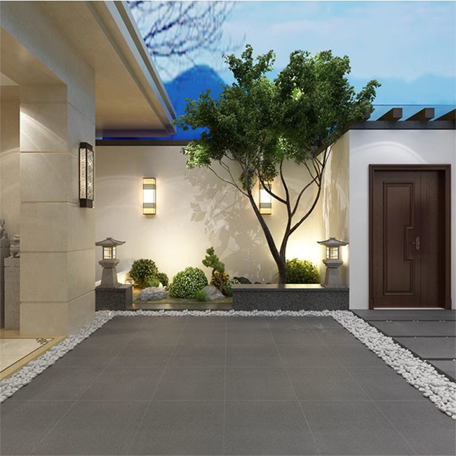 telhas rústicas de 600*600mm Matte Finished Full Body Porcelain para o banheiro ou a sala de visitas