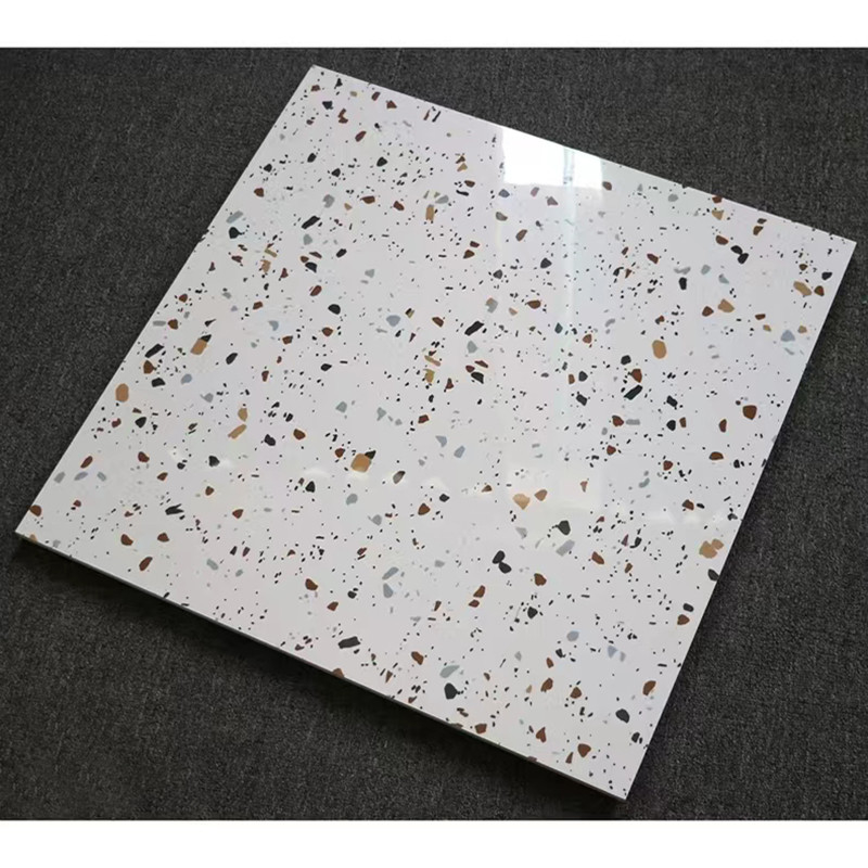 60x60cm Chapas de terraço polidas para sala de estar cozinha banheiro piso de parede