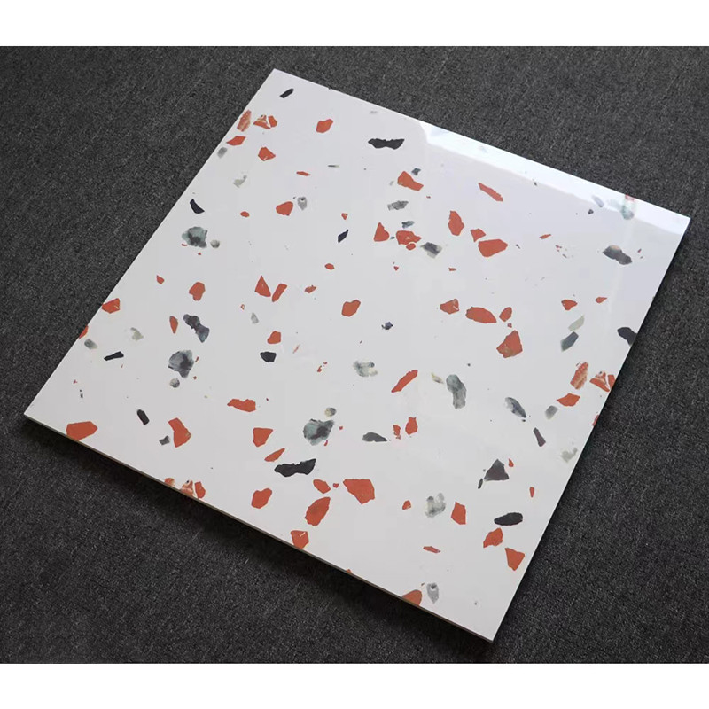 60x60cm Chapas de terraço polidas para sala de estar cozinha banheiro piso de parede