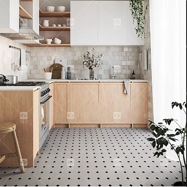 Classic Carrara Natural Marmore Stone mosaico porcelana azulejos para o chão e parede