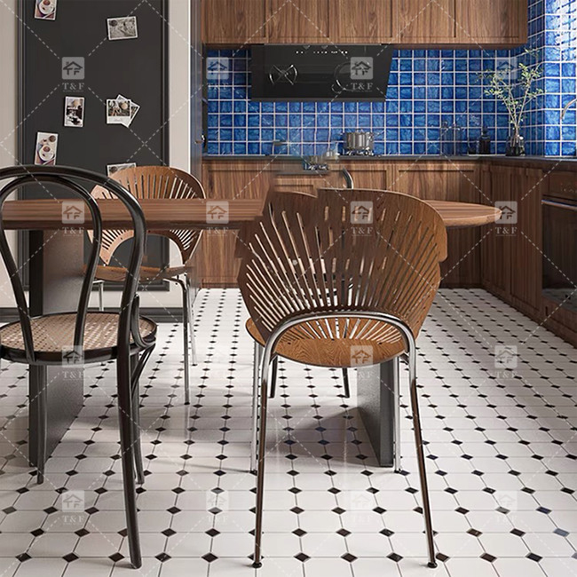 Classic Carrara Natural Marmore Stone mosaico porcelana azulejos para o chão e parede
