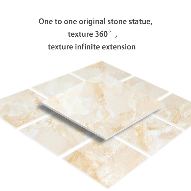 Antiderrapante Full Glazed porcelana telha 800x800mm Diamante sala de estar piso telha jade Noble