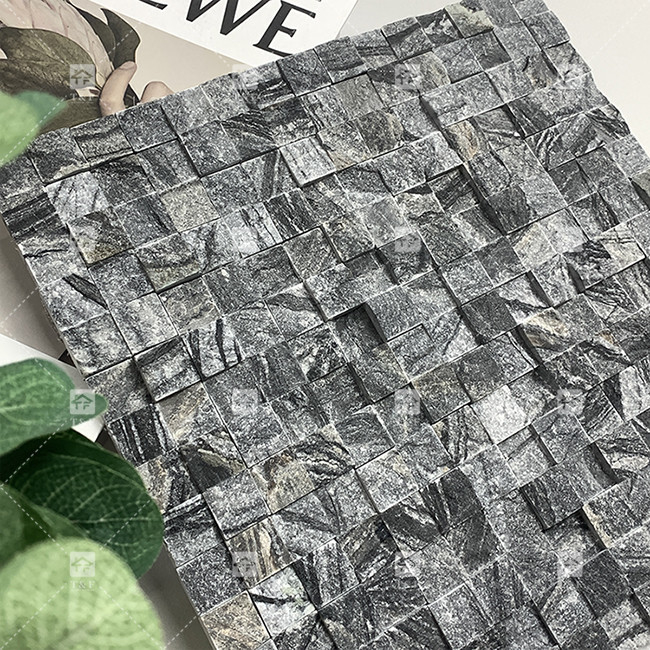 Pedra de mármore olhar mosaico azulejos superfície fosca decorar casa de banho cozinha backsplash