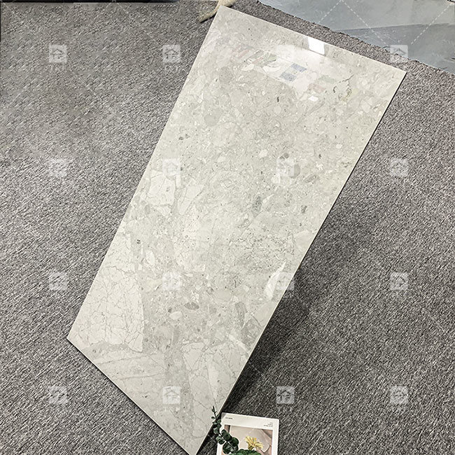Luxo 600x1200mm Corpo inteiro Brilhante Polido Vidrado Chapa Para Piso Marmor Porcelana Chapas