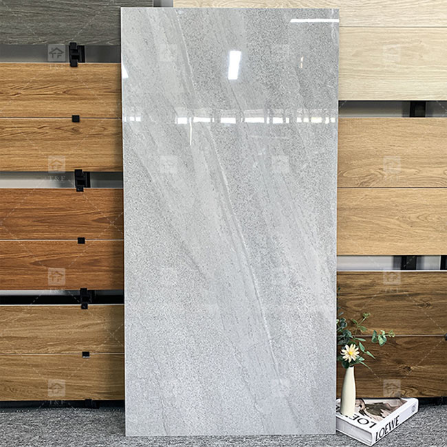 Luxo 600x1200mm Corpo inteiro Brilhante Polido Vidrado Chapa Para Piso Marmor Porcelana Chapas