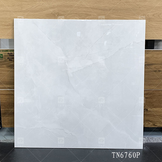 Corpo inteiro Cinza Cor Mármore Olhar Porcelana Luminosa Telhas Para Interior Piso E Parede