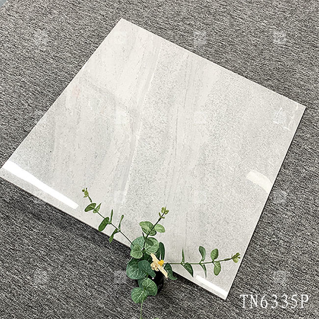 Corpo inteiro Cinza Cor Mármore Olhar Porcelana Luminosa Telhas Para Interior Piso E Parede