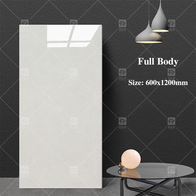 Moderna grande vidrado porcelana azulejos cinza mármore para o interior parede quadrada forma