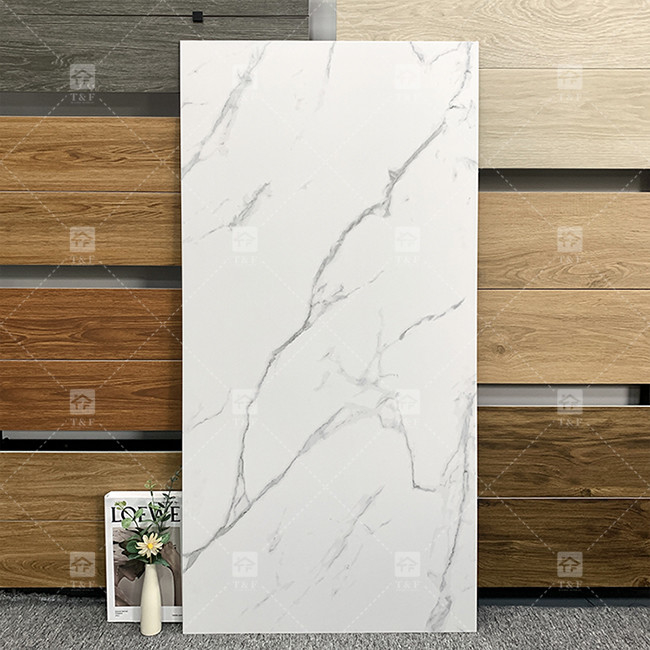 Marble Look Carrelage Branco Porcelano Rusitc Polido Porcelana Cerâmica Pisos