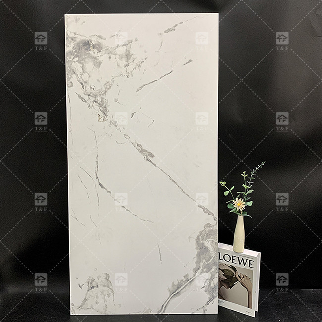 Marble Look Carrelage Branco Porcelano Rusitc Polido Porcelana Cerâmica Pisos