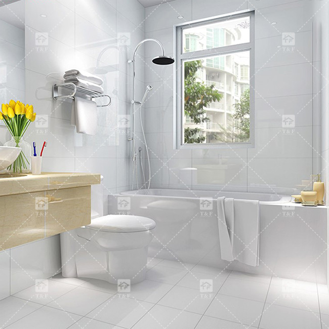 Casa Decorativa Super Porcelana Branca 300x600 Cozinha Telhas de Parede Polished superfície Telhas de Cerâmica
