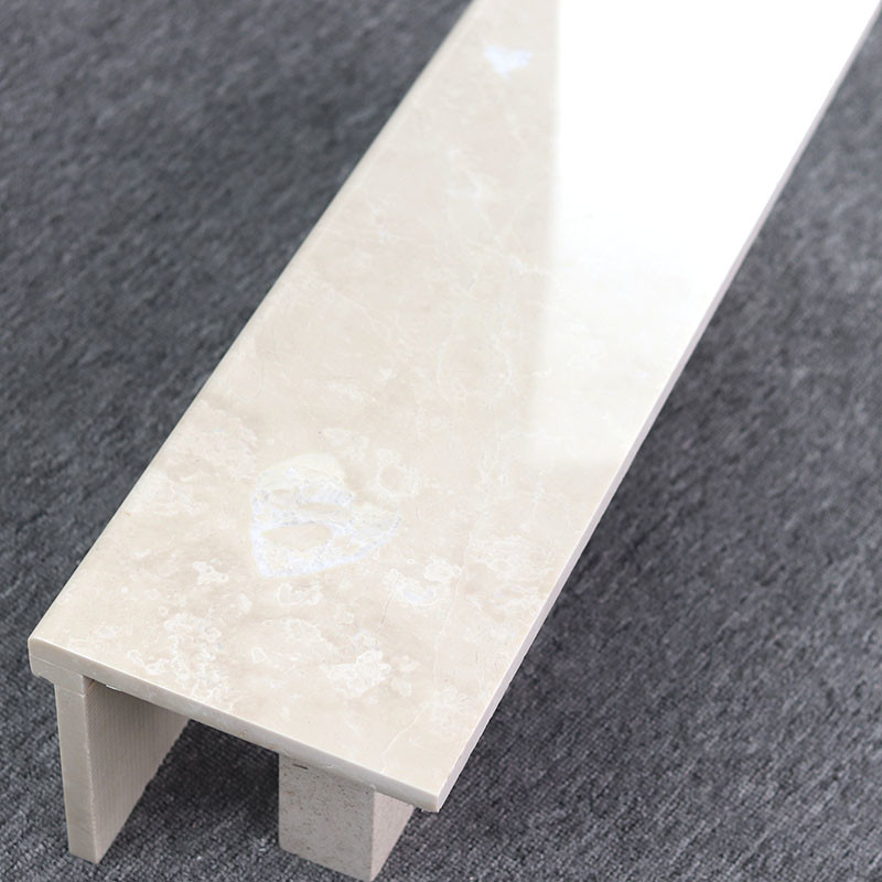 Claro - absorções de água decorativa das escadas de mármore interiores amarelas 0,5%